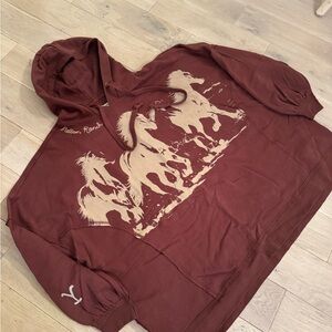 We The Free Maroon Hoodie